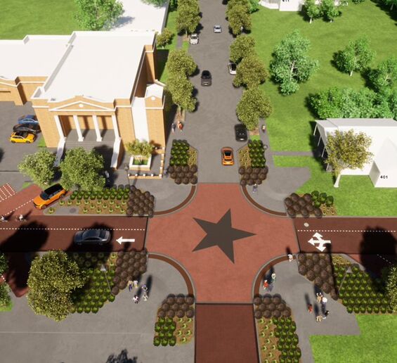 Celina downtown rendering